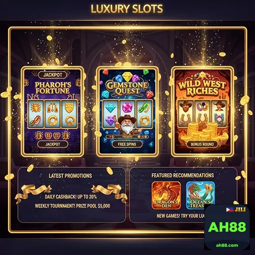 ah88 luxury slots promotions